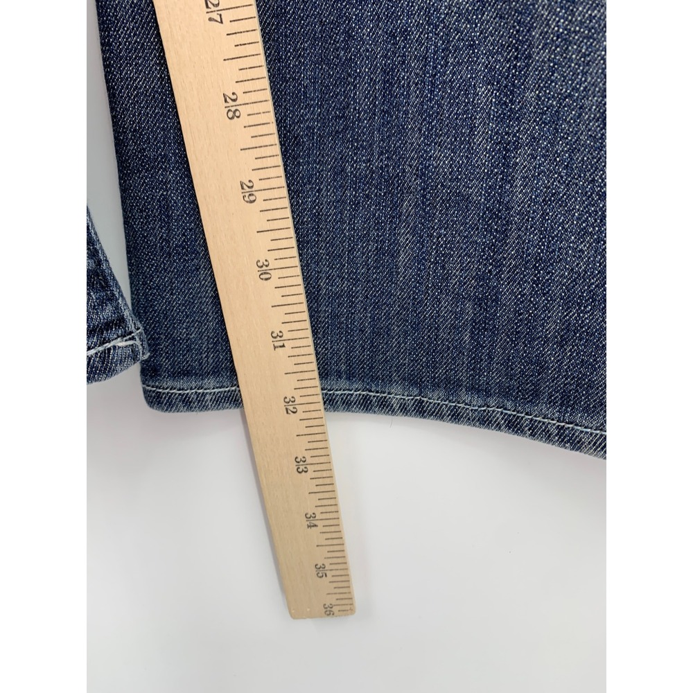 Rock & Republic‎ Jeans Mens 40 Blue Taylor Embroidered Y2K Flap Pocket Fade - Picture 10 of 12